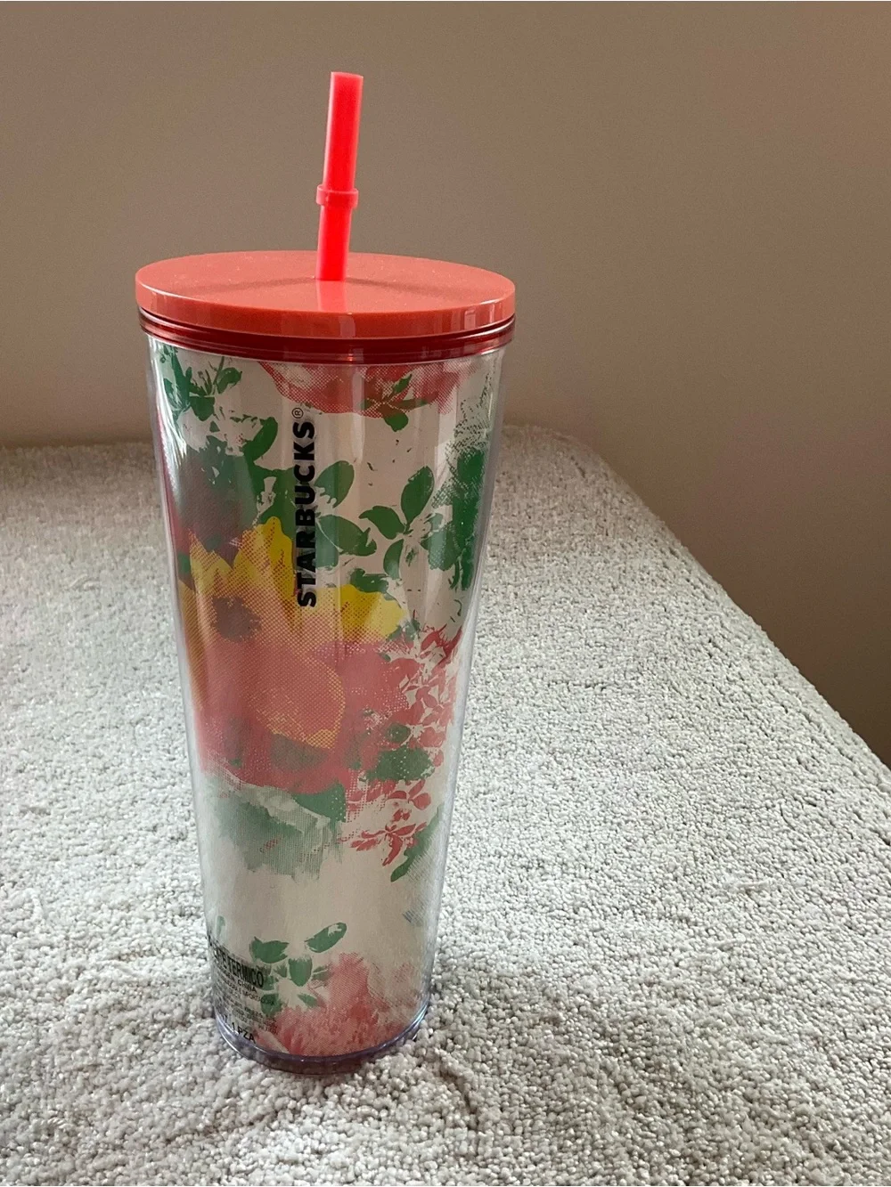Starbucks Tumbler Mexico Exclusive Spring Easter 2021 floral 24 oz New